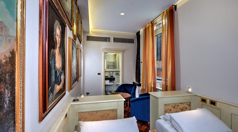 Двойная комната  Art Hotel Commercianti болонье