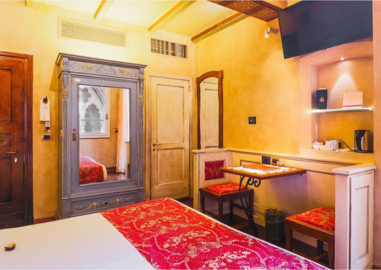 Deluxe double room with terrace  Art Hotel Commercianti болонье